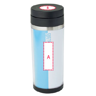 カスタムデザインステンレスボトル350ml