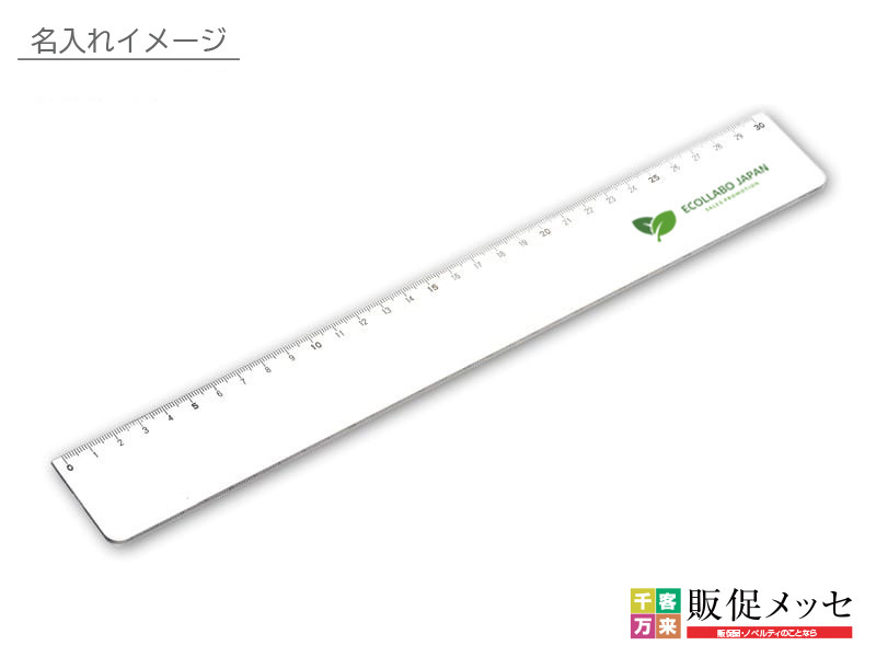 PR定規ホワイト30cm