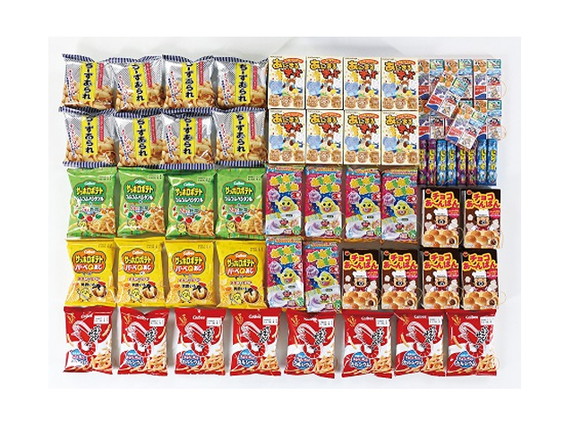 つり大会用お菓子(金具付景品)