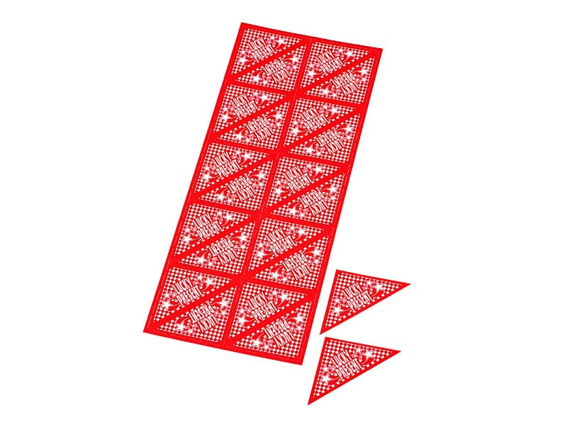 ニュースピード三角くじ(1シート)