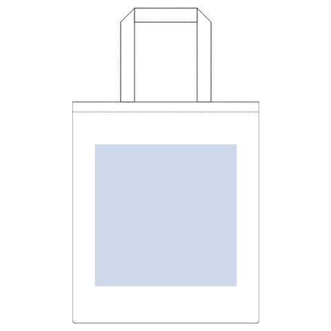 ライトキャンバスフラットバッグ（L） ナチュラル