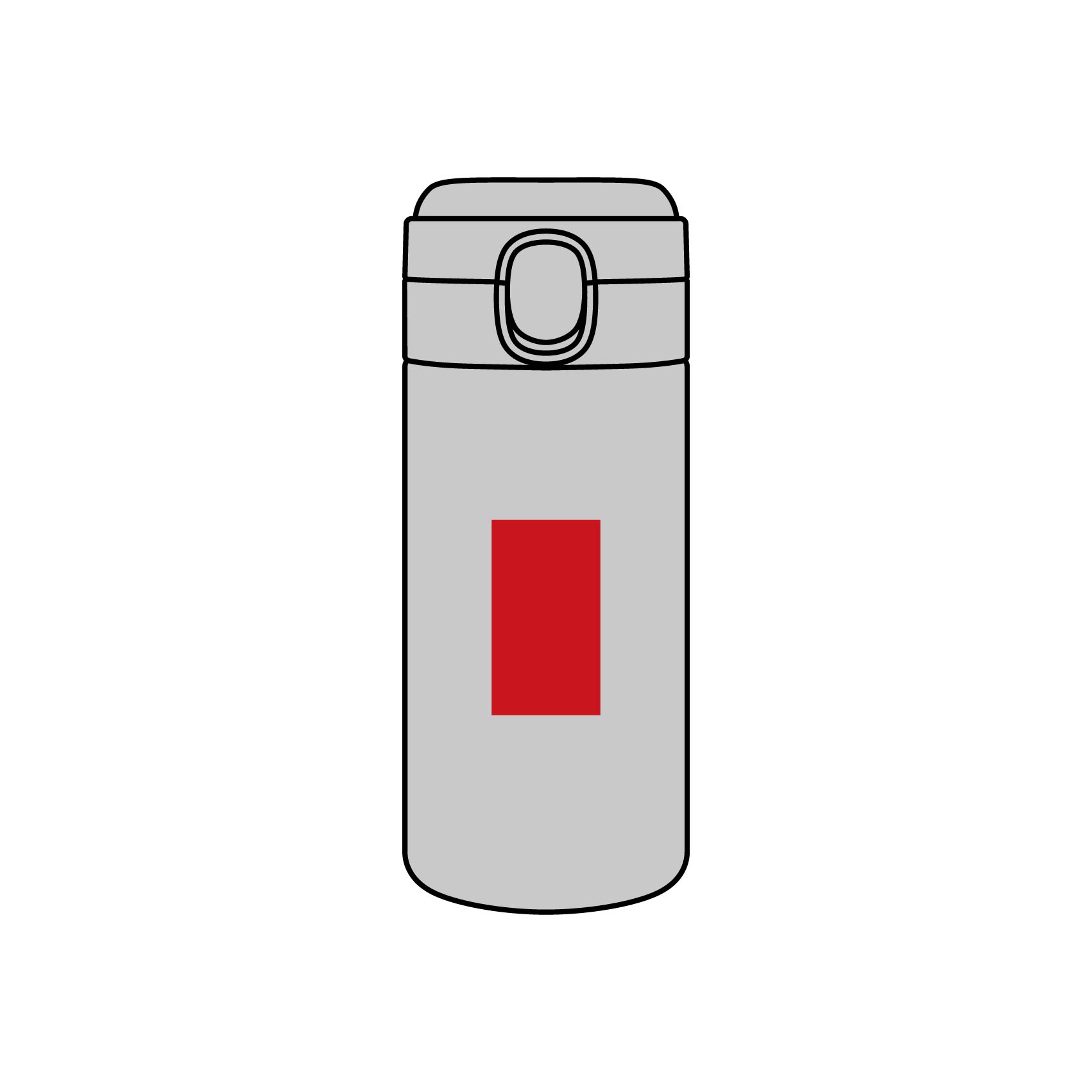 リート／ワンタッチ真空ステンレスボトル300ml