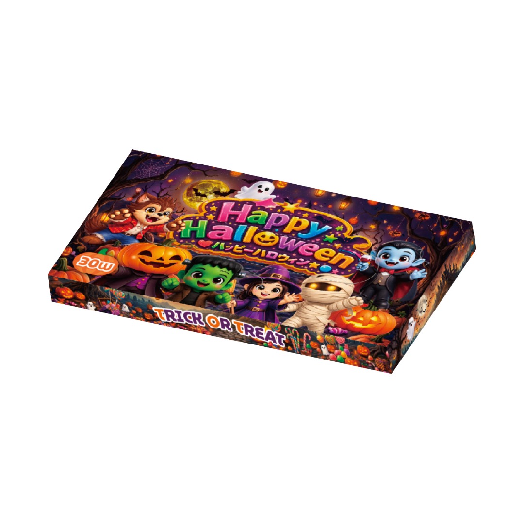 【完売】ハッピーハロウィンBOXティッシュ30W