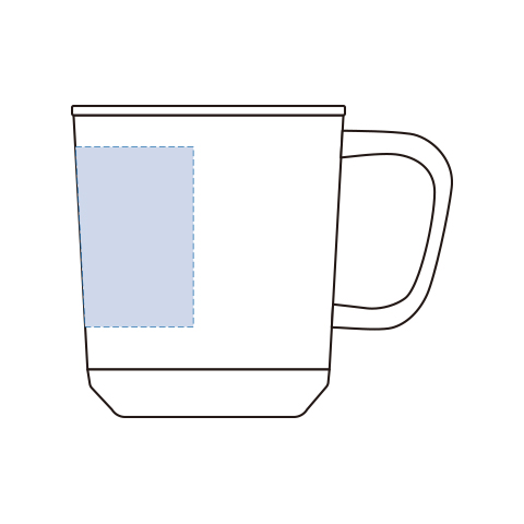 Zalattoフタ付サーモマグ380ml