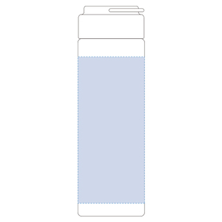 グラデーションハンドルクリアボトル500ml