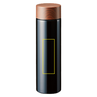 木目調サーモステンレスボトル130ml