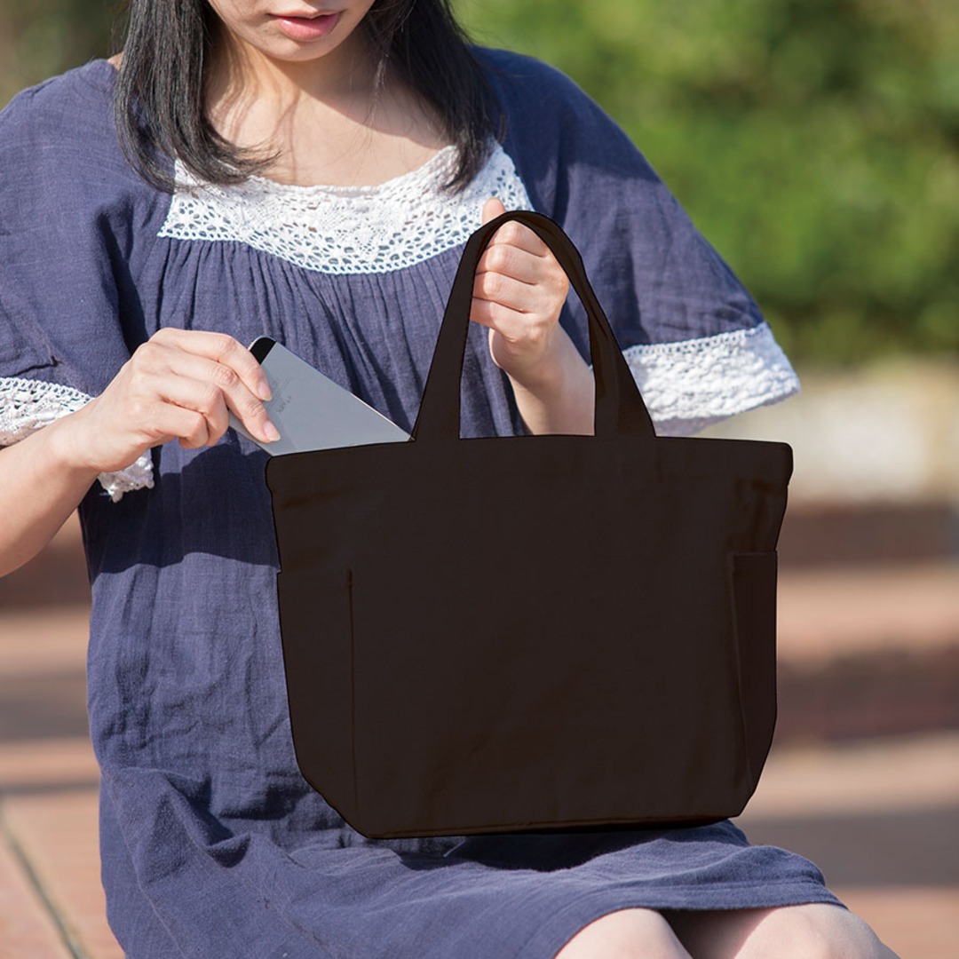 厚手キャンバスマルチトート(S) ナイトブラック