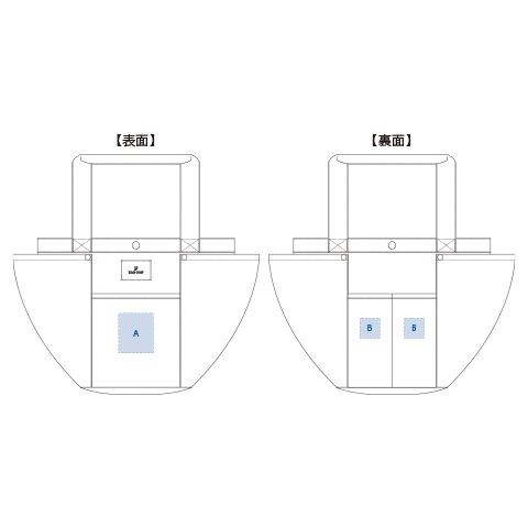 F.O.B COOPオーガニックコットンガーデニングバッグ