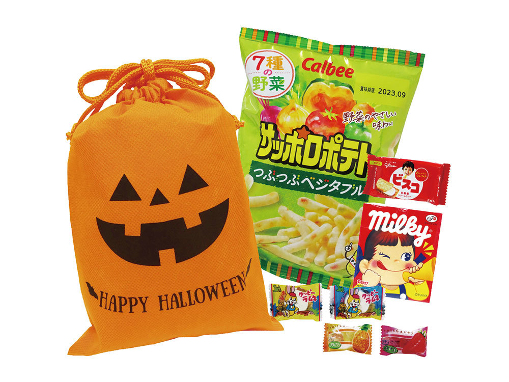 【欠品】ハロウィンお菓子巾着