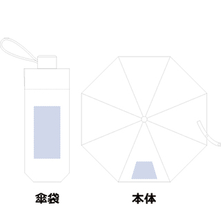 大判耐風UV折りたたみ傘（セミオートタイプ）