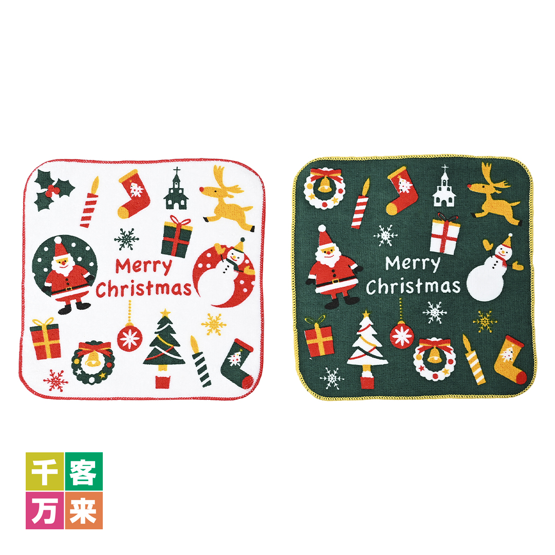 クリスマスノエル・タオルハンカチ