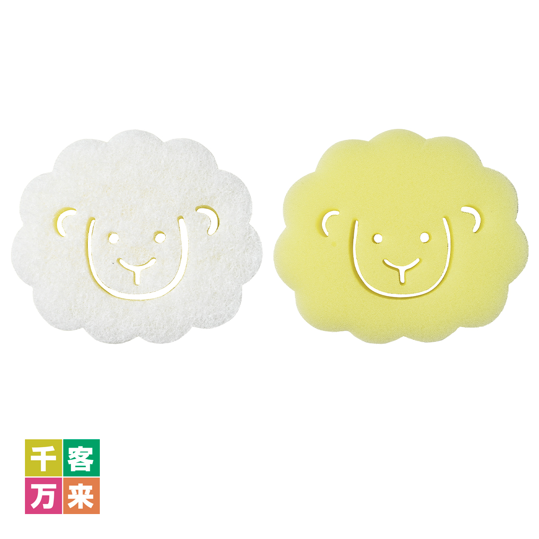 干支ダイカットキッチンスポンジ(1コ)