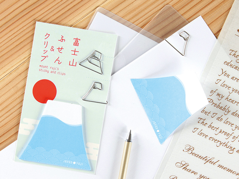 富士山ふせん&クリップ