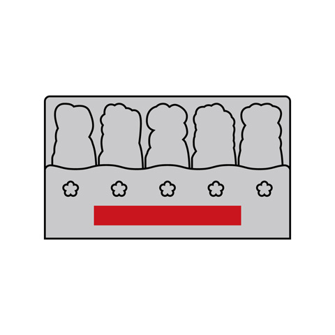 フラワーブーケふせん