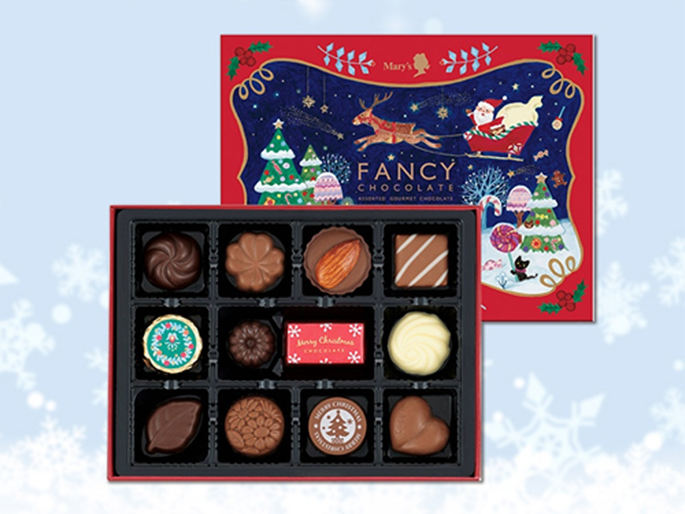 【完売】メリーチョコレート/クリスマスファンシーチョコレート