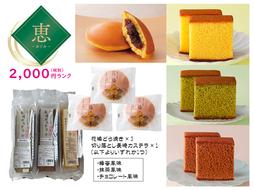 【完売】【恵】杉谷本舗 老舗のカステラ・どら焼き詰め合わせ